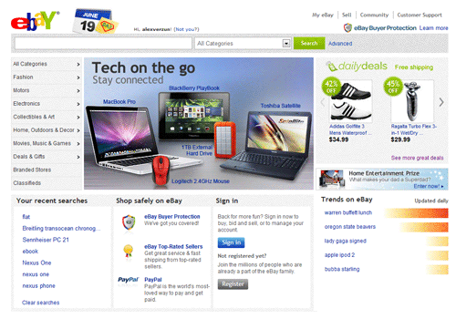 Описание каталога ebay, покупка и доставка товаров из каталога ebay